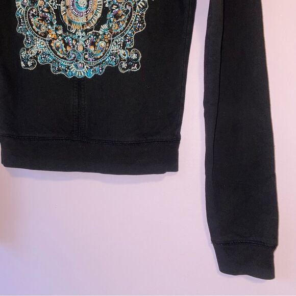 Twisted Heart XS Black Embroidered Jacket - Picture 8 of 9